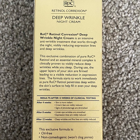 RoC Retinol Corrextion Deep Wrinkle Night Serum - BRAND NEW!!! - Picture 2 of 2